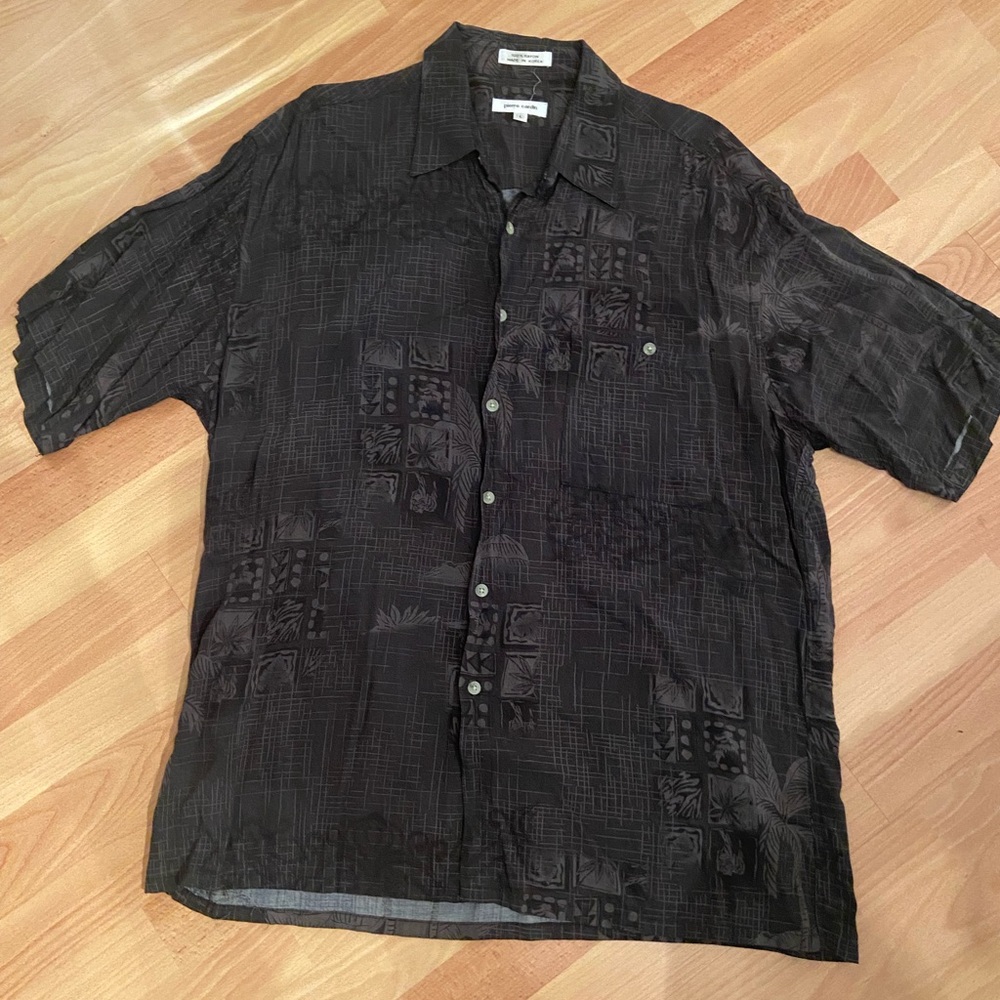 Men’s Pierre Cardin short sleeve dress shirt